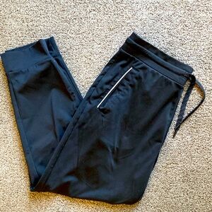 32 Degrees black tapered athletic joggers pants Sz M